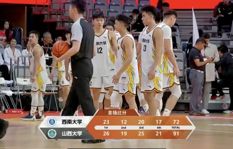 CUBAL-曹晋昌22分 董胤伯19分 山西大学轻取西南大学